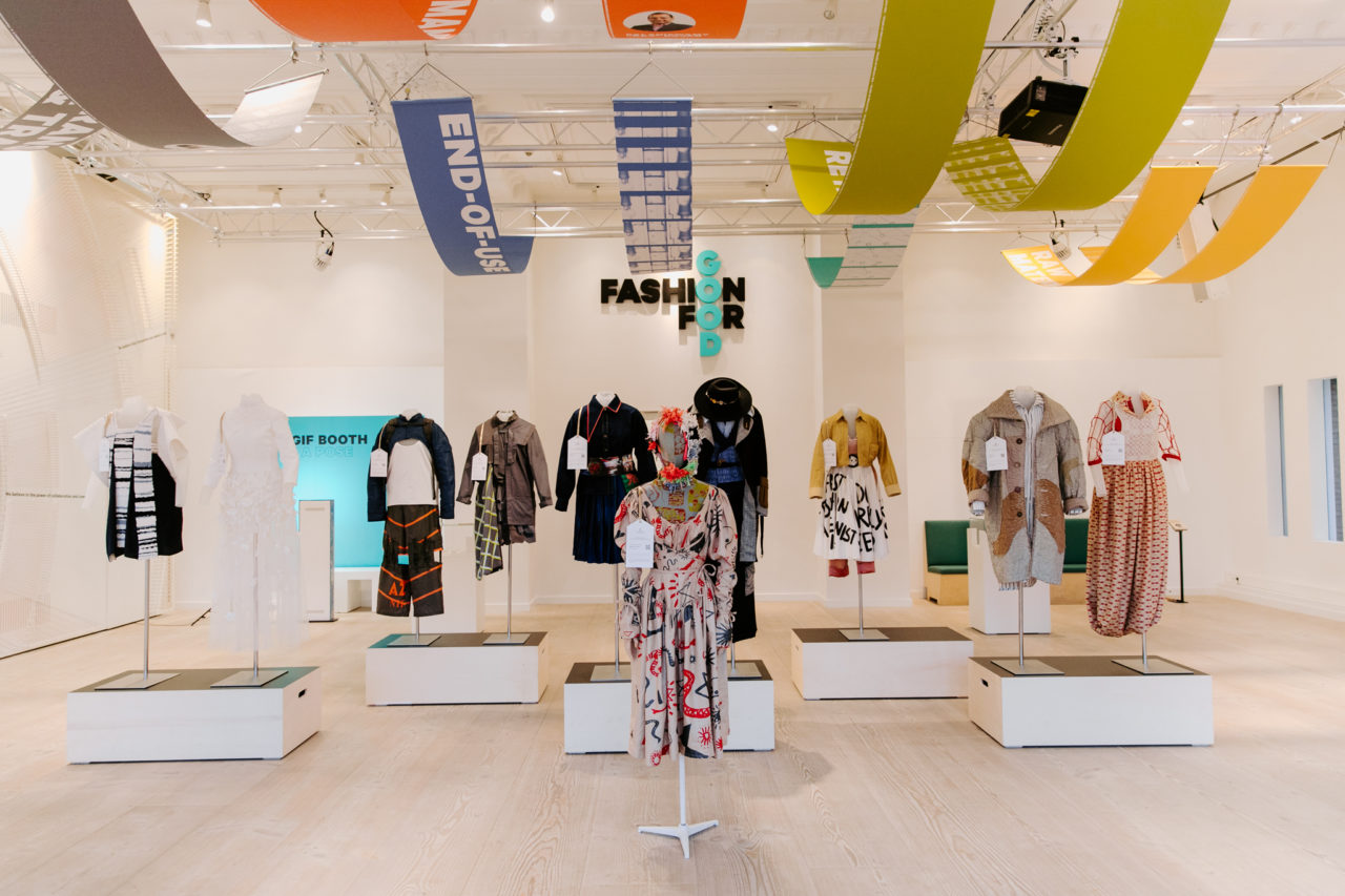 Fashion for Good Experience exhibit 时尚对于好的经验展览
