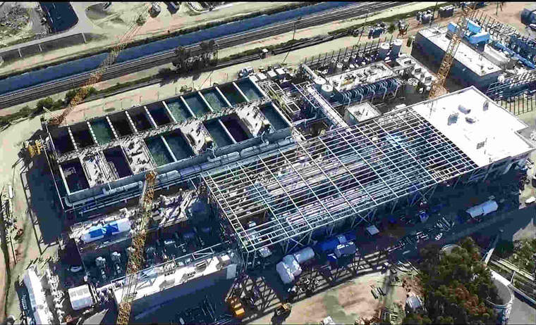 Carlsbad desalination plant 卡尔斯巴德海水淡化厂