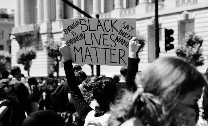 黑人的生命也是重要的抗议
