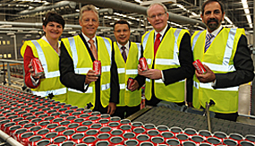 北爱尔兰的可口可乐HBC植物