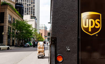 UPS送货车