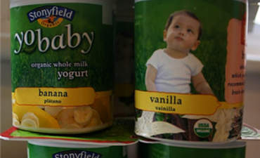 Stonyfield添加了玉米酸奶杯特色图像