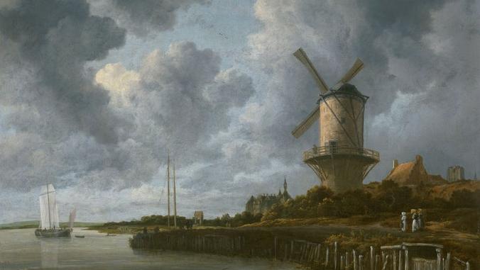 基础设施作为艺术：雅各布面包车雷斯达尔，“风车在Wijk BIJ Duurstede，” C。1670年国立博物馆，阿姆斯特丹，CC BY-ND
