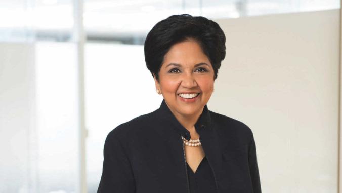 百事可乐前首席执行官Indra Nooyi